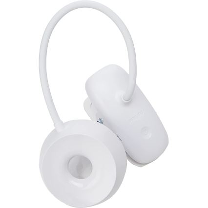 Philips - Lâmpada LED Regulável com Clipe DONUTCLIP LED/3W/5V 1200 mAh CRI 90 branca