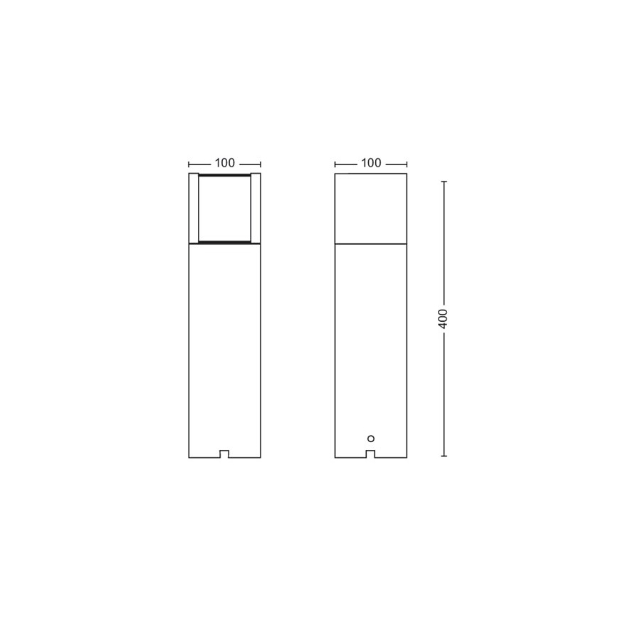 Philips - Lâmpada LED Exterior LED/6W/12V 2700K IP44