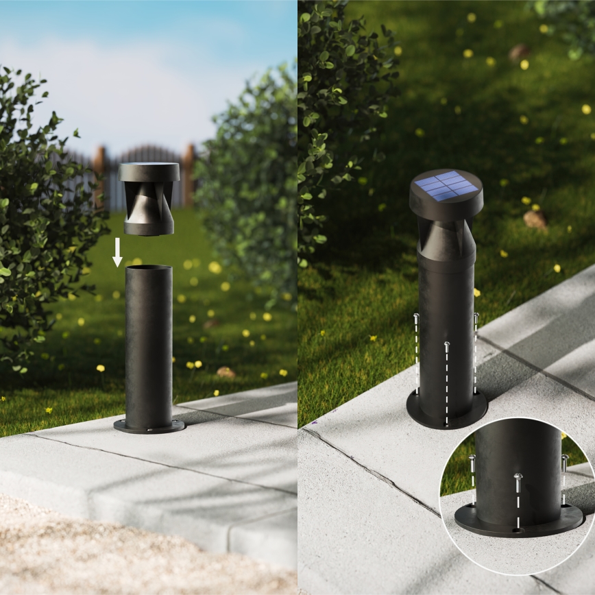 Philips - Lâmpada Solar LED AVERY LED/1,8W/3,7V 2600 mAh 2700K IP44