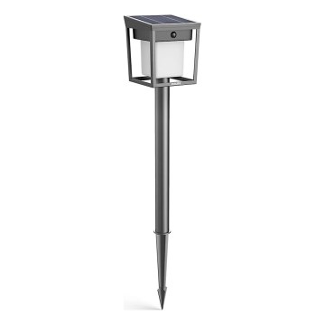 Philips - Lâmpada solar LED com sensor de movimento e crepúsculo BLAISE LED/1,5W/3,7V 2600 mAh 3000K IP44