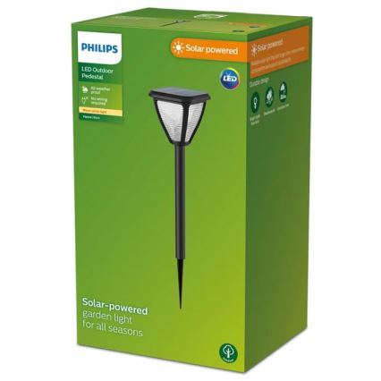 Philips - Lâmpada Solar LED VAPORA LED/1,5W/3,7V 1500 mAh IP44