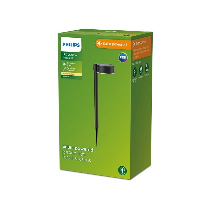 Philips - Lâmpada Solar LED VYNCE LED/1,5W/3,7V 1500 mAh IP44