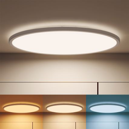 Philips - Luminária de tecto LED dimerizável SUPERSLIM LED/32W/230V 2700-6500K Wi-Fi