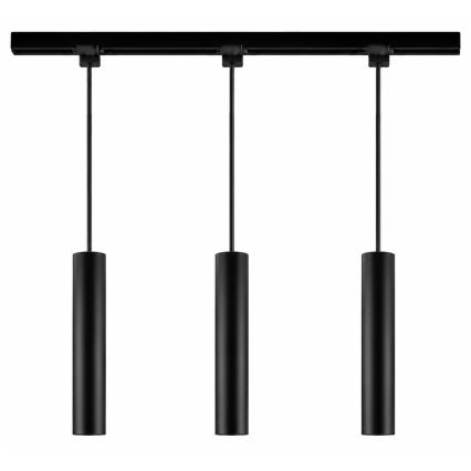 Philips - Lustre pendente LED regulável em cabo para sistema de calha EASYLINK 3xGU10/6,2W/230V 2200-2700K 1m preto