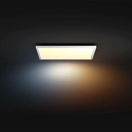 Philips - Luminária de teto LED regulável Hue AURELLE LED/39W/230V 2200-6500K 60x60 cm branca