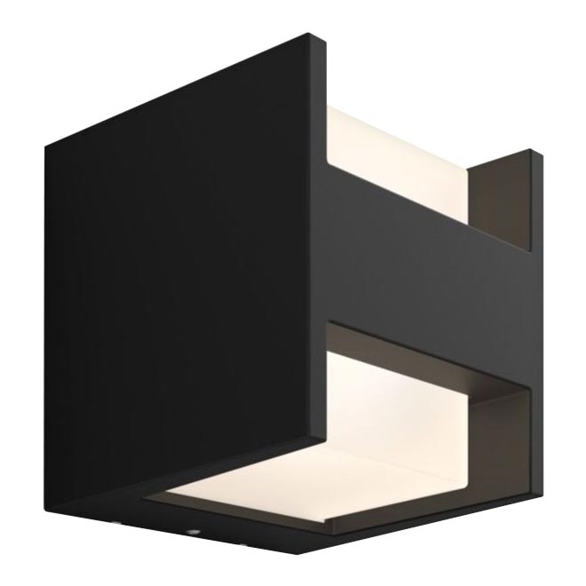 Philips - LED Iluminação de parede exterior com regulação Hue FUZO LED/15W/230V IP44