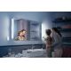 Philips - LED Regulação casa de banho iluminação Hue ADORE LED/20W/230V IP44 + controlo remoto
