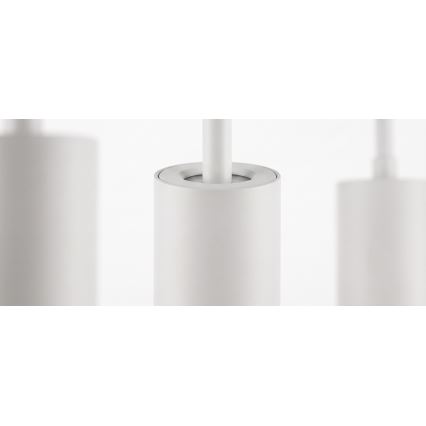 Philips - Lustre LED RGBW regulável, suspenso por cabo para sistema de trilhos EASYLINK HUE, 3x GU10 / 4,7 W / 230 V, 2200-6500 K, 1 m, branco + Hue Bridge
