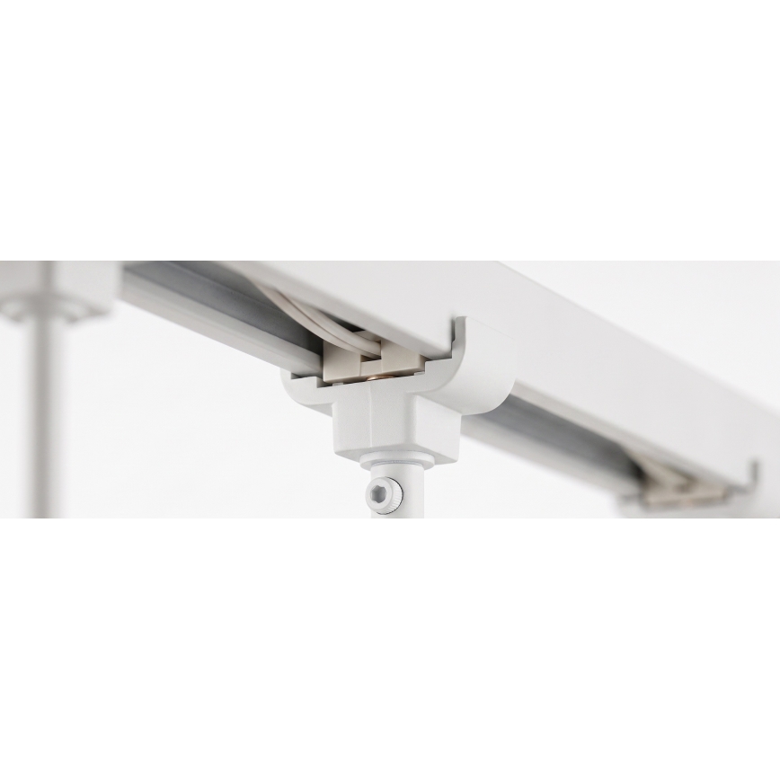 Philips - Lustre LED RGBW regulável, suspenso por cabo para sistema de trilhos EASYLINK HUE, 3x GU10 / 4,7 W / 230 V, 2200-6500 K, 1 m, branco + Hue Bridge