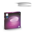 Philips - LED RGB Candeeiro de tecto regulável Hue INFUSE LED/33,5W/230V 2000–6500K Ø 381 mm branco