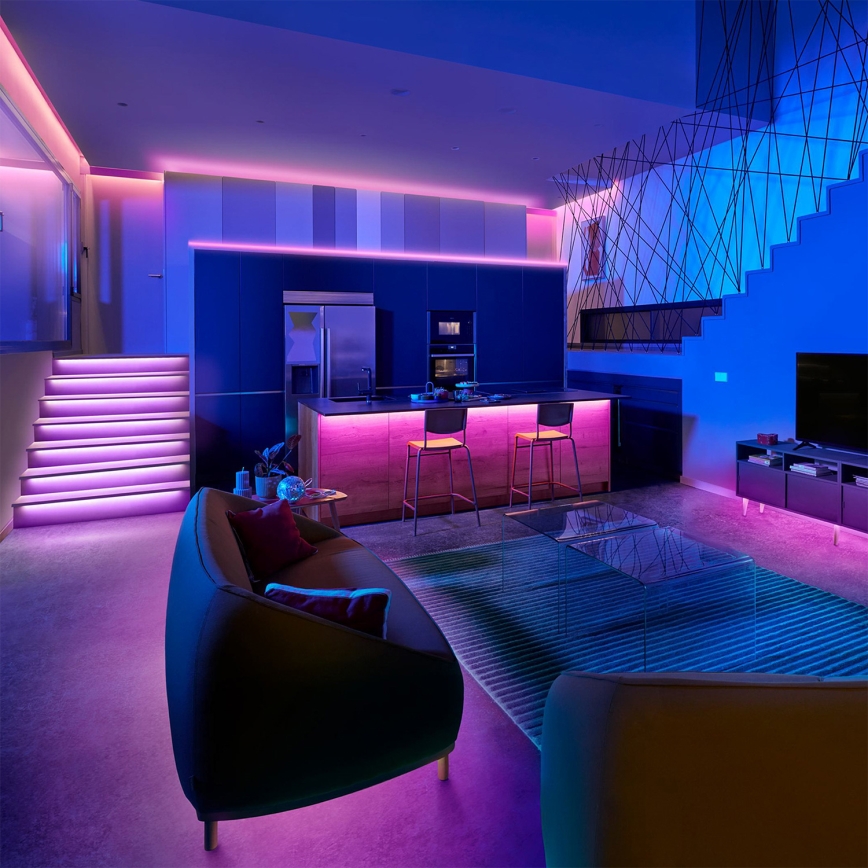 Philips -LED RGB Fita dimerizável SMART STRIP 15m LED/20W/230V 2200-6500K Wi-Fi