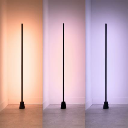 Philips - Candeeiro de pé LED RGBIC regulável GRADIENT LED/9,7W/230V 2200-6500K Wi-Fi
