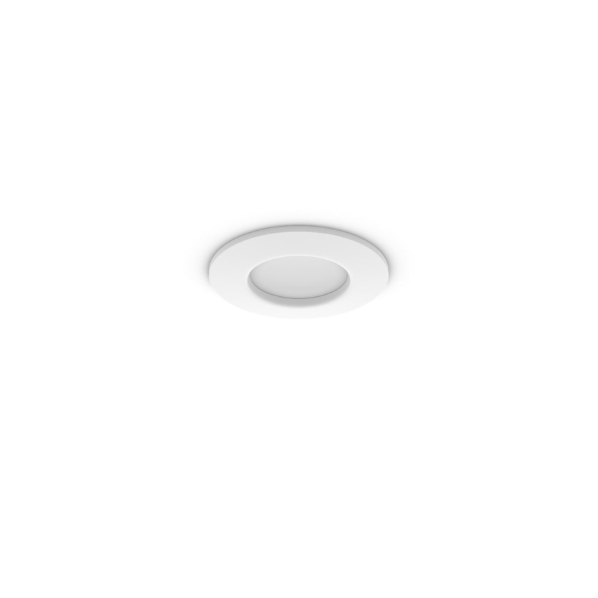 Philips - Luminária embutida de teto LED RGBW regulável para casa de banho Hue SLIM LED/8,3W/230V 1000-20000K branca IP44