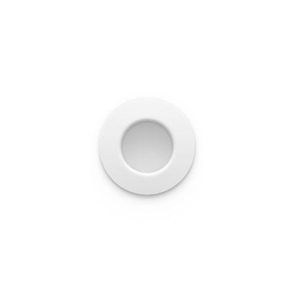Philips - Luminária embutida de teto LED RGBW regulável para casa de banho Hue SLIM LED/8,3W/230V 1000-20000K branca IP44