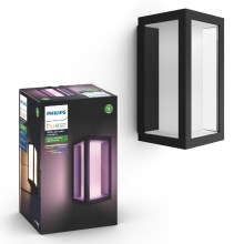 Philips - LED RGBW Iluminação de parede exterior com regulação Hue IMPRESS 2xLED/8W/230V 2000-6500K IP44