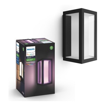 Philips - LED RGBW Iluminação de parede exterior com regulação Hue IMPRESS 2xLED/8W/230V 2000-6500K IP44