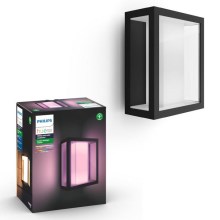Philips - LED RGBW Iluminação de parede exterior com regulação Hue IMPRESS 2xLED/8W/230V IP44