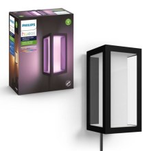 Philips - LED RGBW Iluminação de parede exterior com regulação Hue IMPRESS 2xLED/8W/24V 2000-6500K IP44