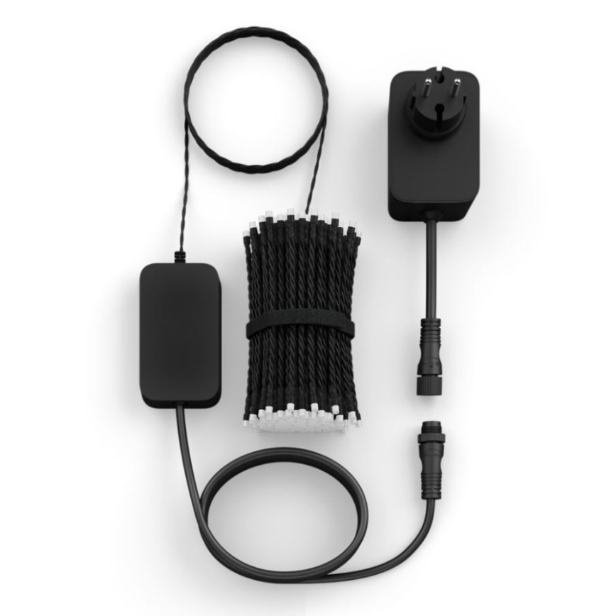 Philips - LED RGBW Regulação exterior corrente HUE WHITE AND COLOR AMBIANCE 250xLED 24,4 m 2000-6500K IP54