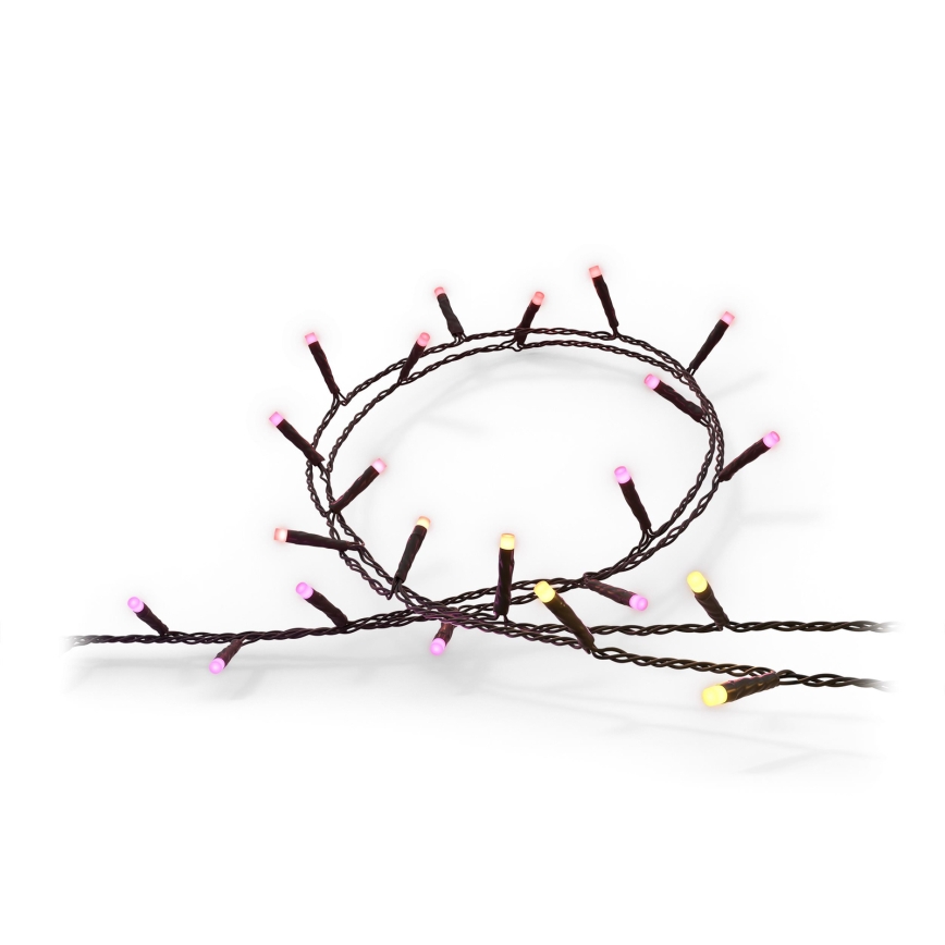 Philips - LED RGBW Regulação exterior corrente HUE WHITE AND COLOR AMBIANCE 500xLED 44,4 m 2000-6500K IP54