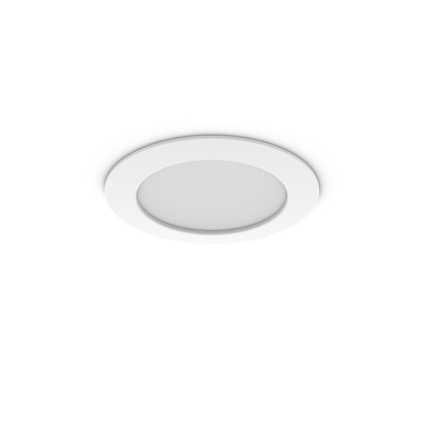 Philips - Luminária de embutir para casa de banho LED RGBW regulável Hue SLIM LED/12W/230V 1000-20000K branca IP44