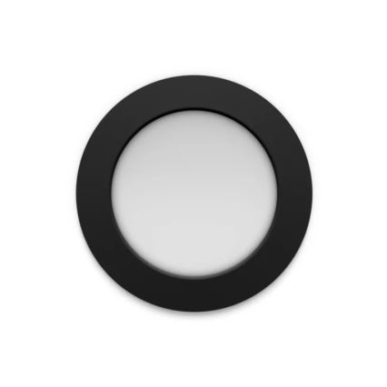 Philips - LED RGBW dimerizável luminária embutida para casa de banho Hue SLIM LED/12W/230V 1000-20000K preta IP44