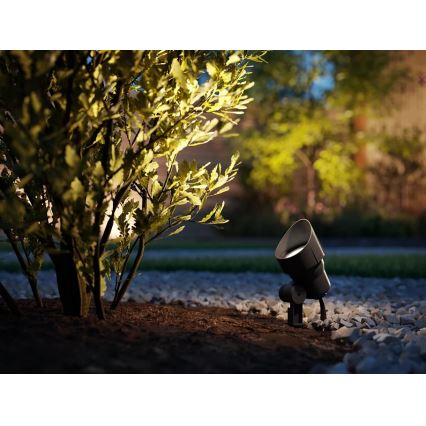 Philips - Luminária de LED para exterior, spot LED/24W/230V 2700K IP44