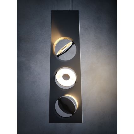 Philips Lirio 40609/31/16 - Candelabro num fio fosco LED CIRCULIS 3xLED/13W/230V