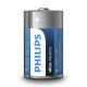 Philips LR20E2B/10 - 2 pçs Pilha alcalina D ULTRA ALKALINE 1,5V