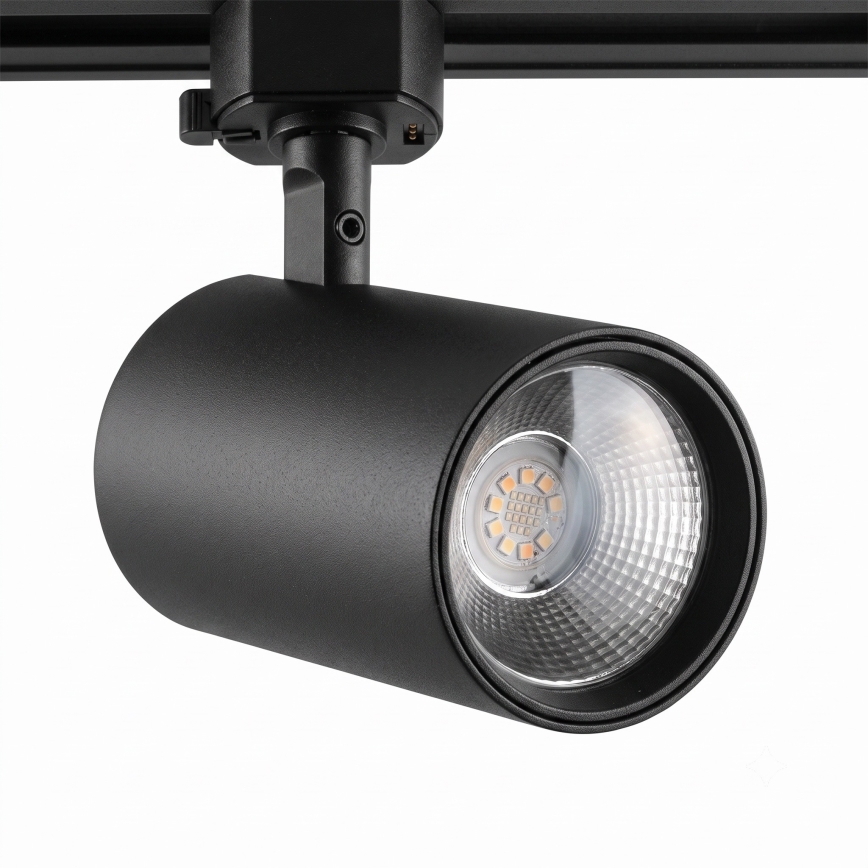 Philips - Luminária com 3 focos para sistema de trilho EASYLINK 3xGU10/7W/230V 1m preta