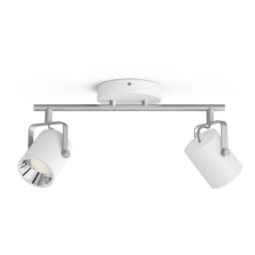 Philips - Luminária de embutir LED 2xLED/4,3W/230V 2200/2500/2700K