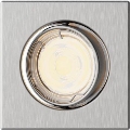 Philips - Luminária de embutir PERIDOT 1xGU10/7W/230V prata