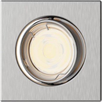 Philips - Luminária de embutir PERIDOT 1xGU10/7W/230V prata