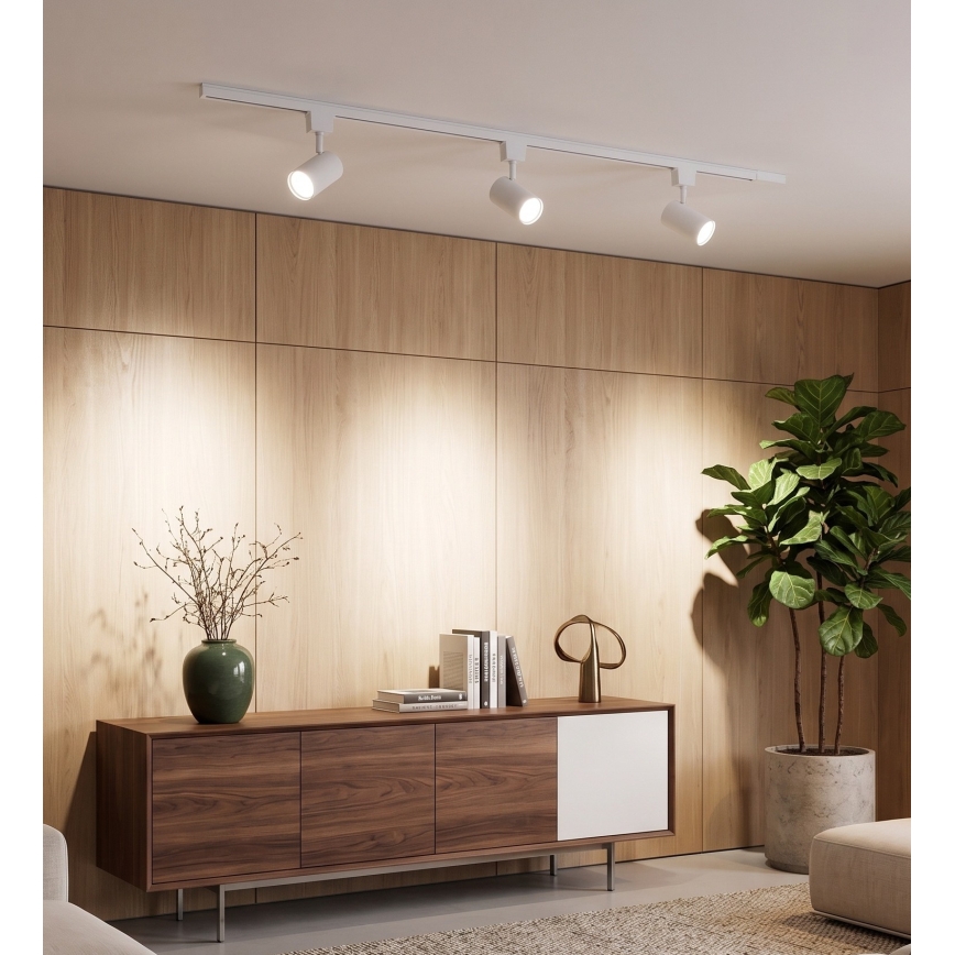 Philips - Luminária de focos para sistema de calha EASYLINK 3x GU10/7W/230V 1 m branca