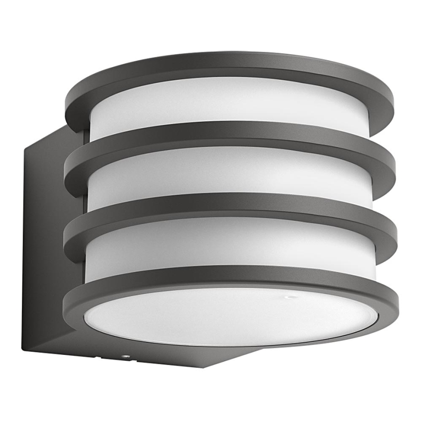 Philips - Luminária de parede exterior LED regulável Hue LUCCA 1xE27/9,5W/230V IP44
