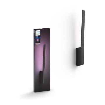 Philips - Luminária de parede LED RGBW regulável Hue LIANE White And Color Ambiance 1xLED/12W/230V