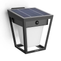 Philips - Luminária de parede solar LED com sensor de movimento e crepúsculo NISSA LED/1,8W/3,7V 2600 mAh 3000K IP44