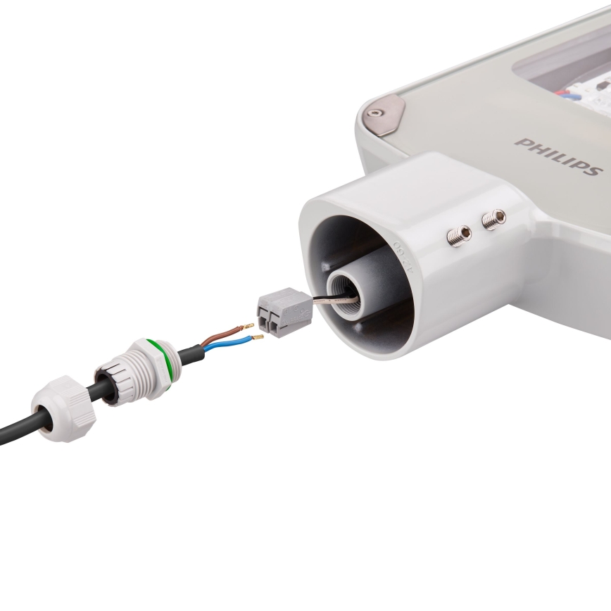 Philips - Luminária de rua LED CORELINE MALAGA LED/37W/230V 3000K IP65