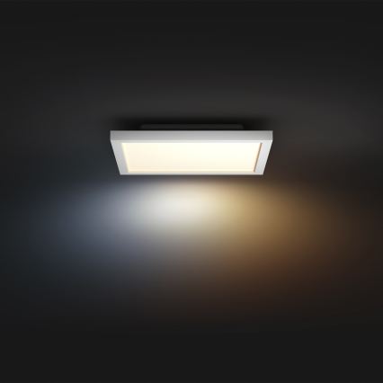 Philips - Luminária de teto LED dimerizável Hue AURELLE LED/19W/230V 2200-6500K 30x30 cm branca