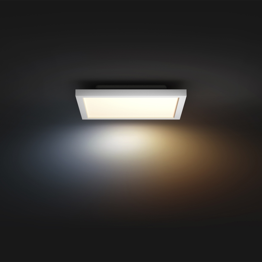 Philips - Luminária de teto LED dimerizável Hue AURELLE LED/19W/230V 2200-6500K 30x30 cm branca