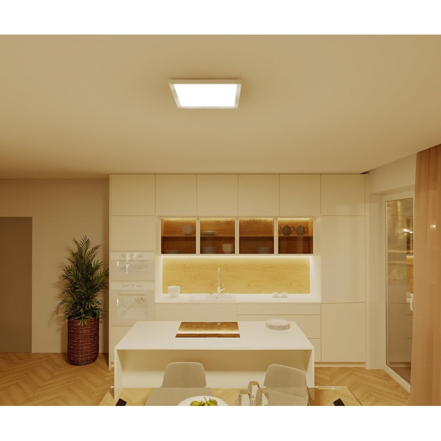 Philips - Luminária de teto dimerizável LED/15W/230V 2700K 39,5x39,5 cm