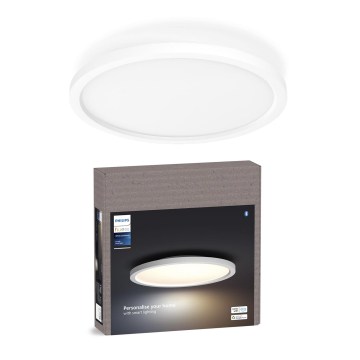 Philips - Luminária de teto LED dimerizável Hue AURELLE LED/21W/230V 2200-6500K Ø 39,5 cm branca