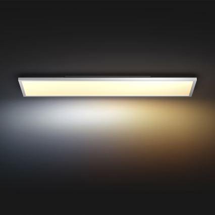 Philips - Luminária de teto LED dimerizável Hue AURELLE LED/39W/230V 2200-6500K 120x30 cm branca