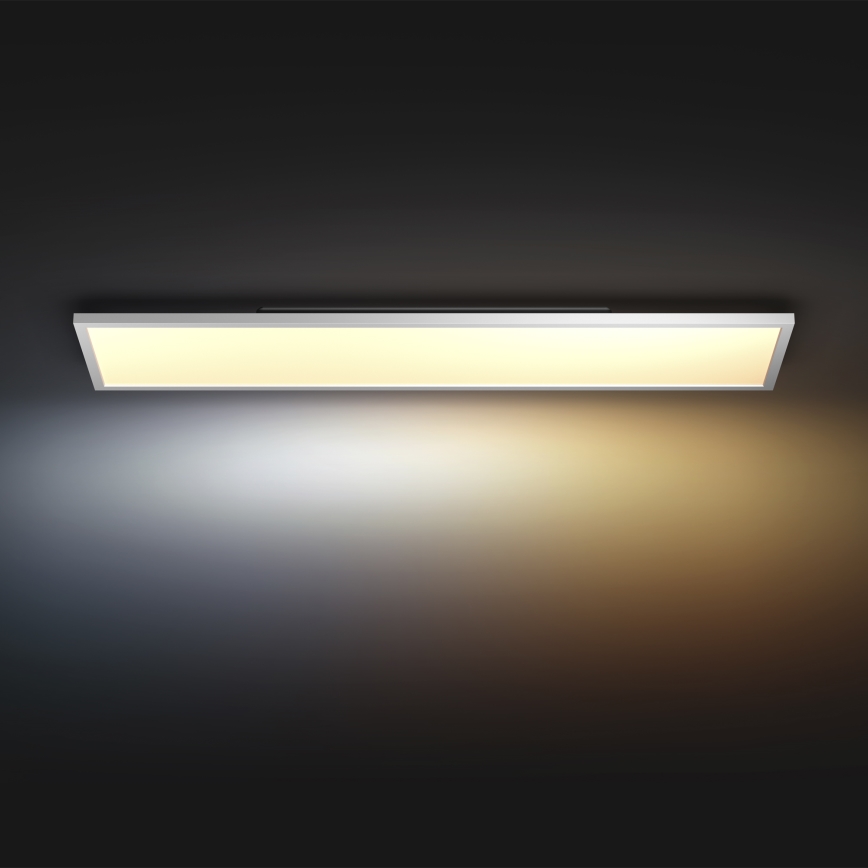 Philips - Luminária de teto LED dimerizável Hue AURELLE LED/39W/230V 2200-6500K 120x30 cm branca