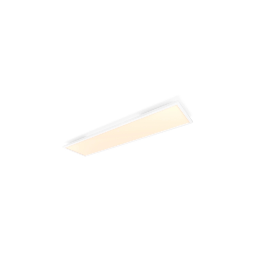 Philips - Luminária de teto LED dimerizável Hue AURELLE LED/39W/230V 2200-6500K 120x30 cm branca