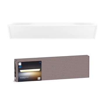 Philips - Luminária de teto LED dimerizável Hue AURELLE LED/39W/230V 2200-6500K 120x30 cm branca