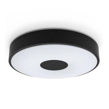 Philips - Luminária de teto LED dimmerizável COINER SCENE SWITCH LED/24W/230V 2700K preta