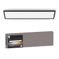 Philips - Luminária de teto LED regulável Hue AURELLE LED/39W/230V 2200-6500K 120x30 cm preta