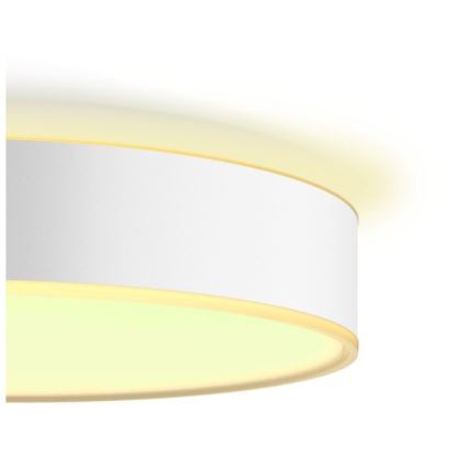 Philips - Candeeiro de teto LED dimerizável Hue LED/33,5W/230V 2200-6500K Ø 425 mm branco + comando à distância