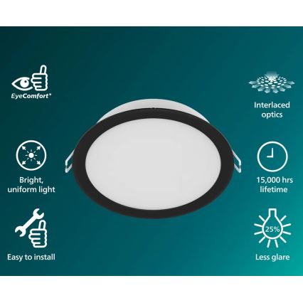 Philips - Luminária LED de embutir MESON LED/12,5W/230V 3000K
